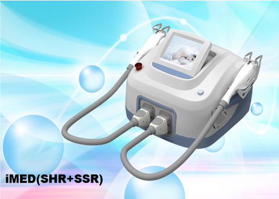 IMED permanente portátil del laser SSR del retiro del pelo de la E-luz SSR IPL SHR del OPT (SHR+E-light)