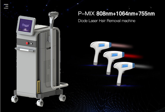CE permanente del MED del TUV de la máquina del retiro del pelo del laser del diodo 808nm aprobado
